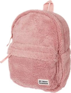 My Teddy Backpack - Sac à Dos Teddy - Cartable - Pour Enfants - Rose - 31 X 25 X 9 Cm - Filles - Cadeaux De Noël Et Sinterklaas - Cadeau - Cadeau